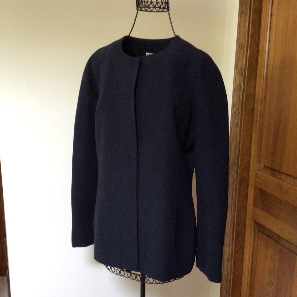 Vintage Bill Blass jacket, 6P, Navy - Picture 4 of 8